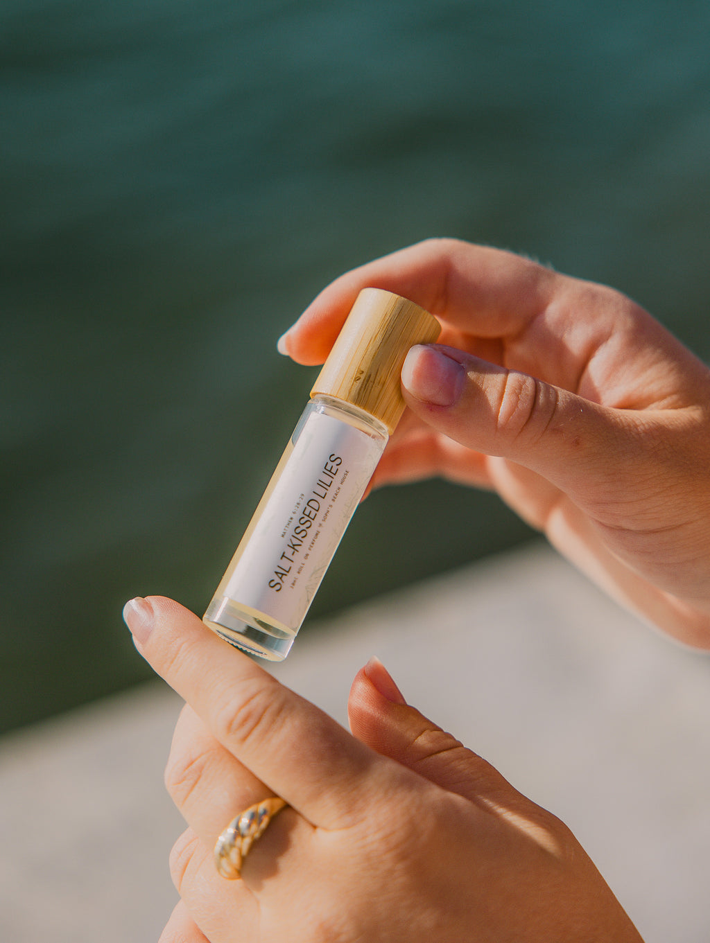 Salt-Kissed Lilies Roll-On Perfume Oil