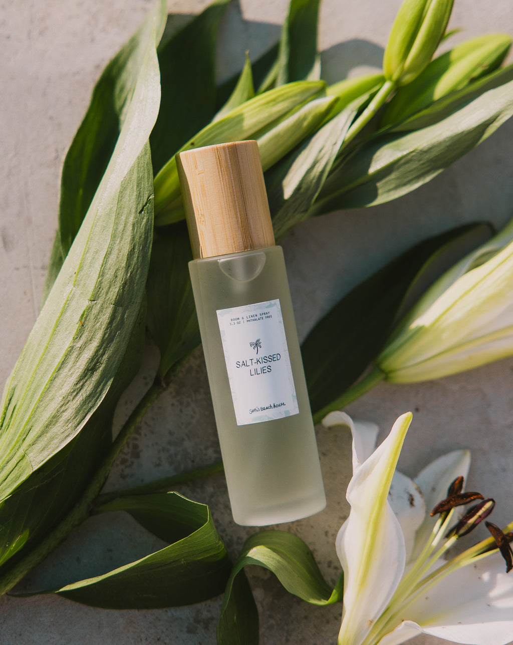 Salt-Kissed Lilies Room & Linen Spray